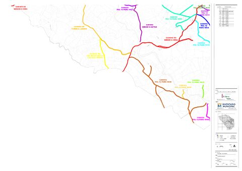 Plano Vías Rústicas 15/16
