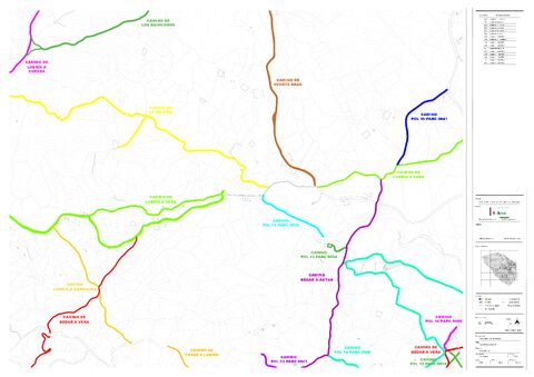 Plano General de Vías Rústicas 13