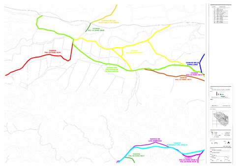 Plano General de Vías Rústicas 5