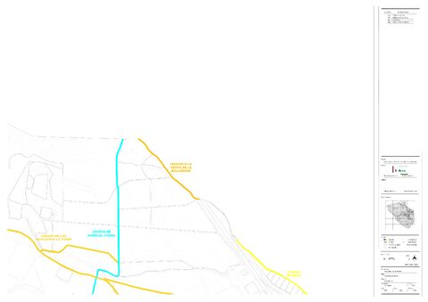 Plano General de Vías Rústicas 3